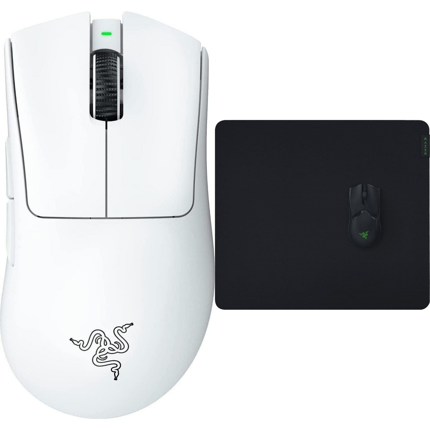 Razer DeathAdder V3 Pro Gaming Egér + Razer Gigantus V2 L Egérpad-0
