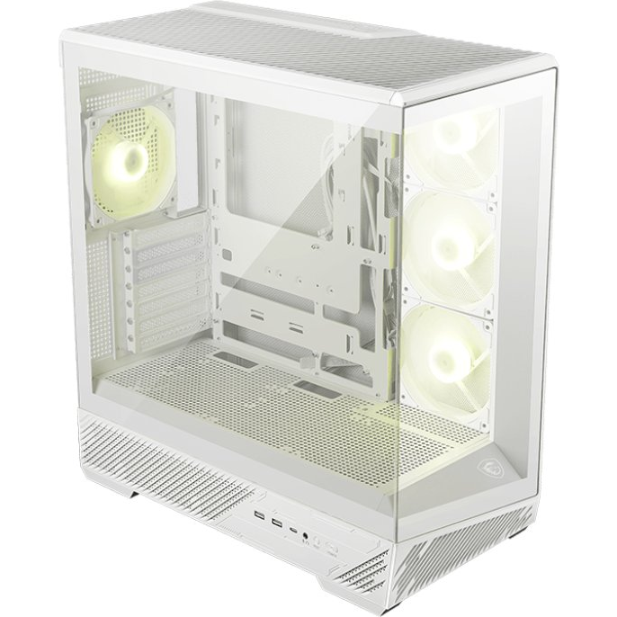 MSI MAG PANO 130R PZ WHITE számítógép ház Midi Tower Fehér