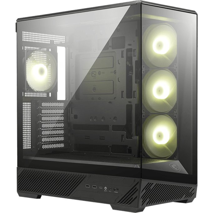 MSI MAG PANO 130R PZ компютърна кутия Midi Tower Черен (MAG PANO 130R PZ)