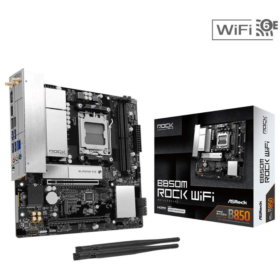ASRock B850M Rock WiFi7 alaplap-0