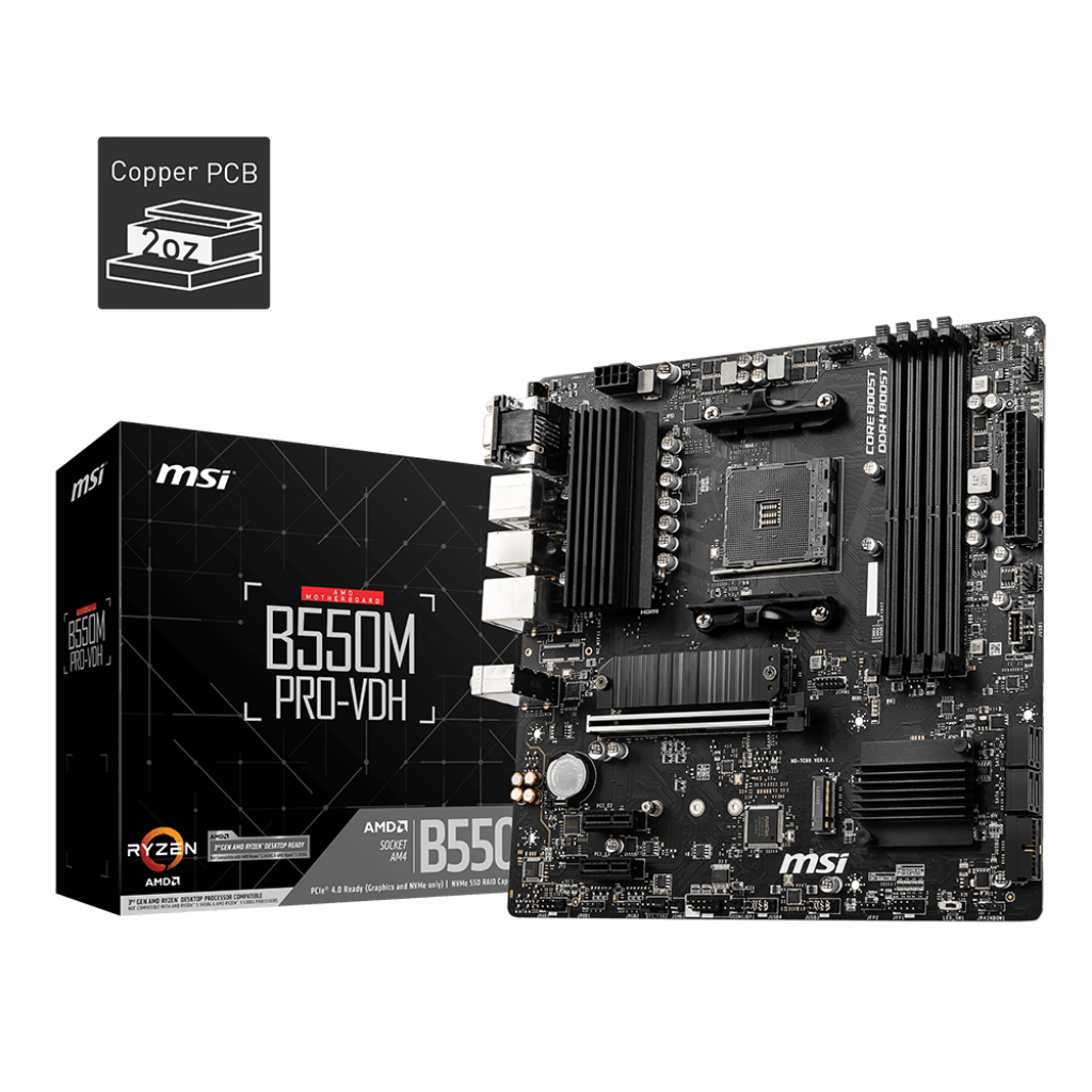 MSI B550M PRO-VDH-0