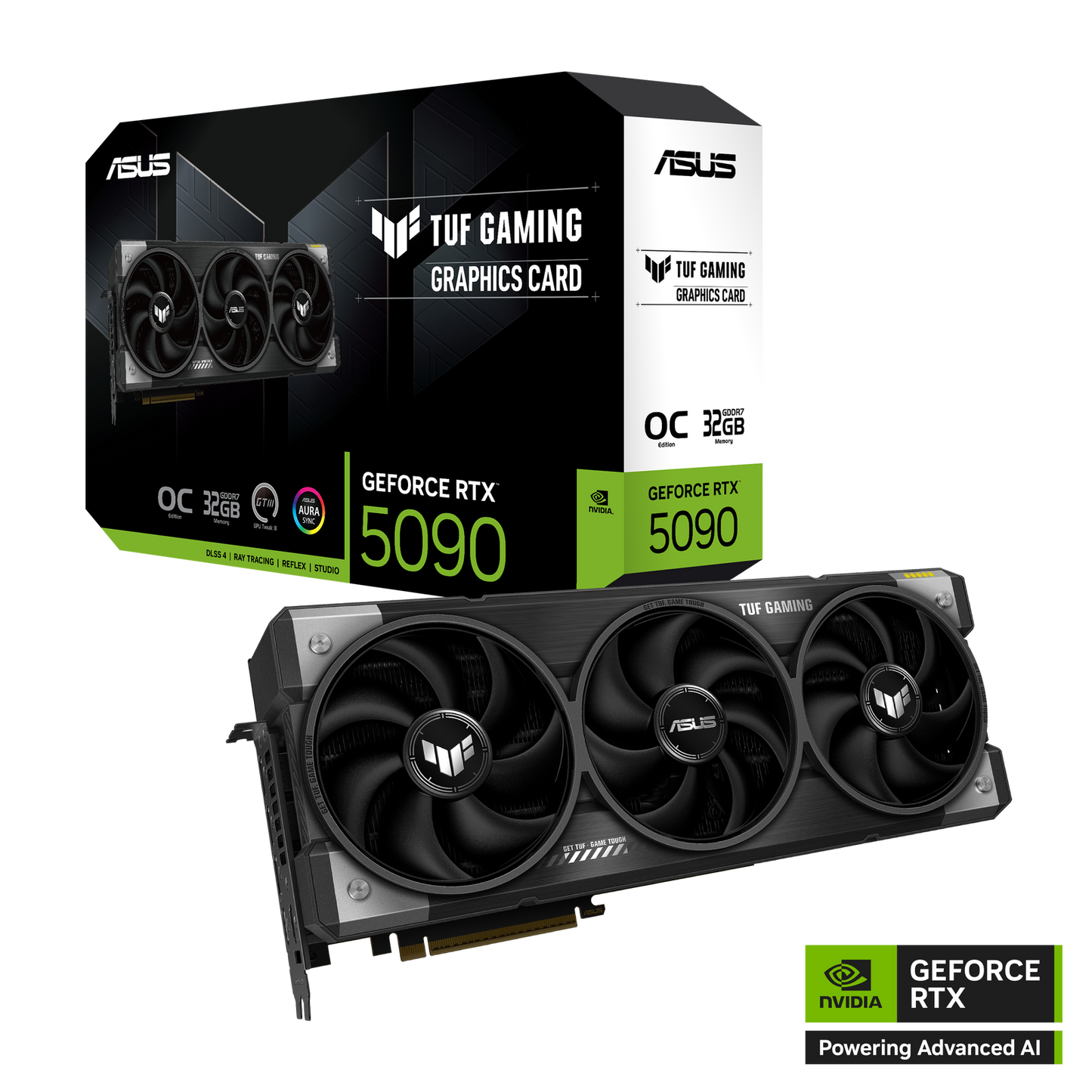 Carte Graphique Asus GeForce RTX 5090 32 Go GDDR7 TUF Gaming OC
