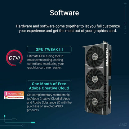 Graphics card Asus 90YV0LF1-M0NA00 RADEON RX 9060 XT 16 GB GDDR6-32