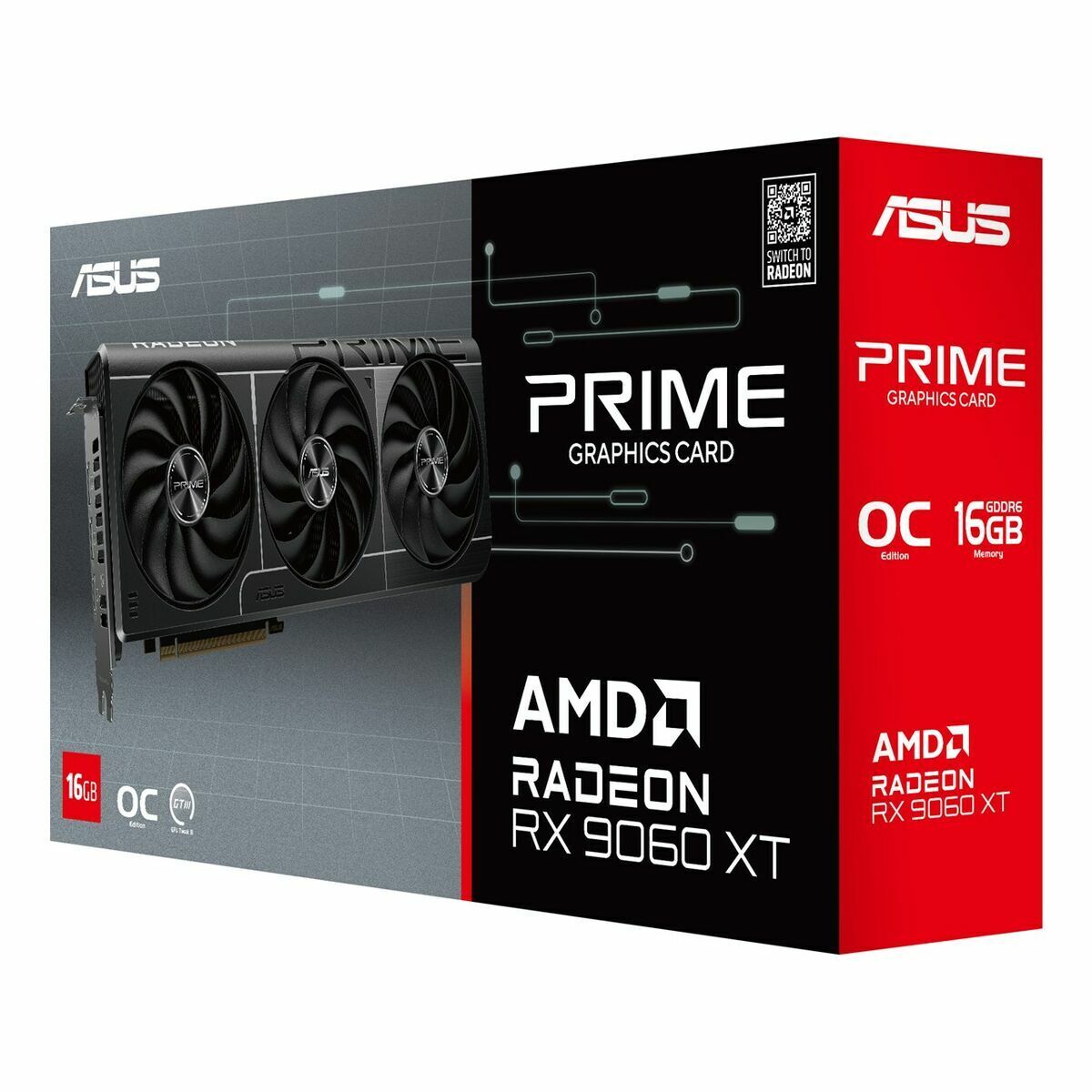 Graphics card Asus 90YV0LF1-M0NA00 RADEON RX 9060 XT 16 GB GDDR6-16