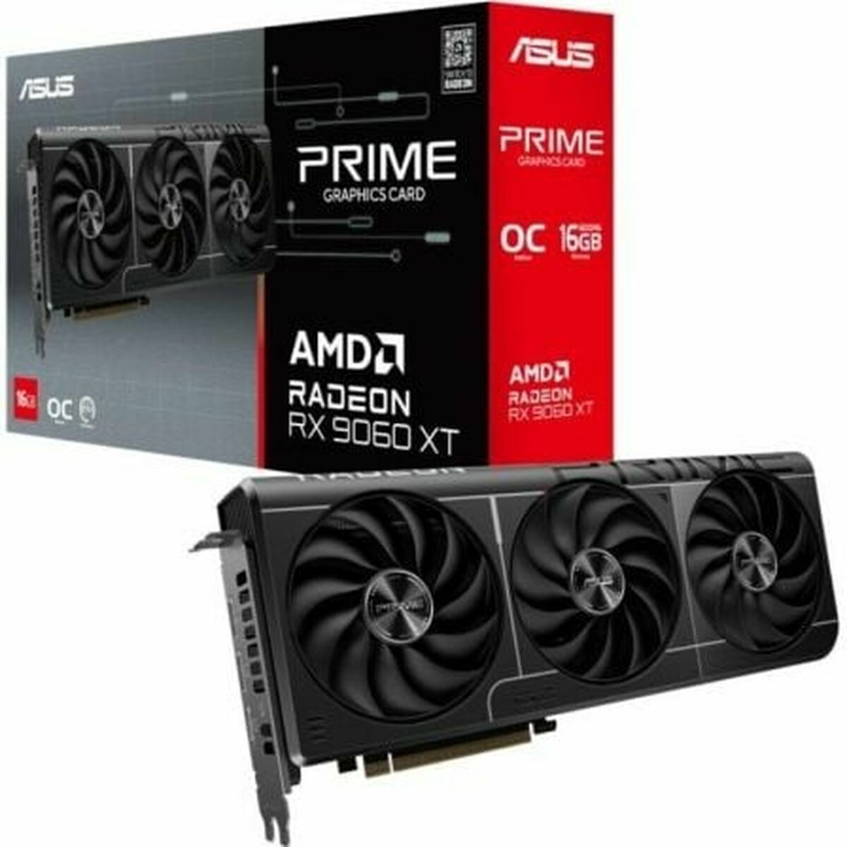 Graphics card Asus 90YV0LF1-M0NA00 RADEON RX 9060 XT 16 GB GDDR6-39