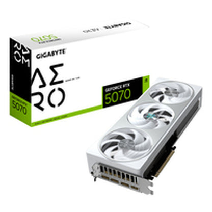 Graphics card Gigabyte GeForce RTX 5070 AERO OC 12G nvidia geforce rtx 5070 12 GB GDDR6 GDDR7-14