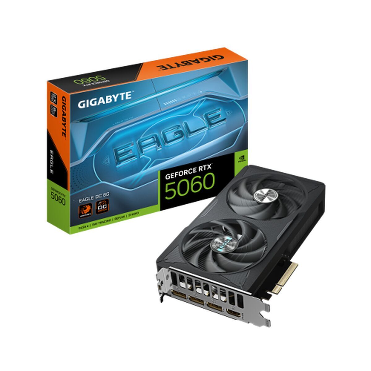 Graphics card Gigaset GeForce RTX 5060 EAGLE OC 8G GEFORCE RTX 5060 8 GB GDDR7-28