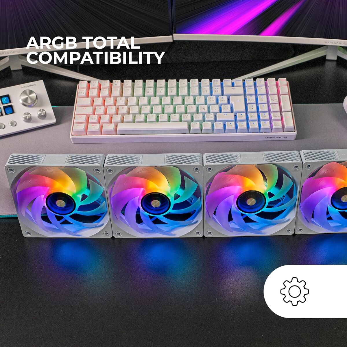 CPU Fan Mars Gaming MF-SI4KIT-2