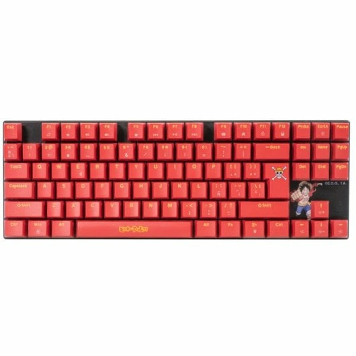 Keyboard and Mouse FR-TEC OP4001 QWERTY Burgundy-0