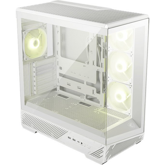 MSI MAG PANO 130R PZ WHITE számítógép ház Midi Tower Fehér