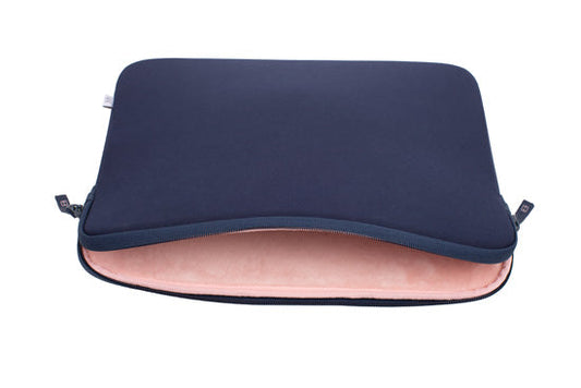 Housse MacBook Pro/Air 13 Basics ²Life Bleu/Rose-1