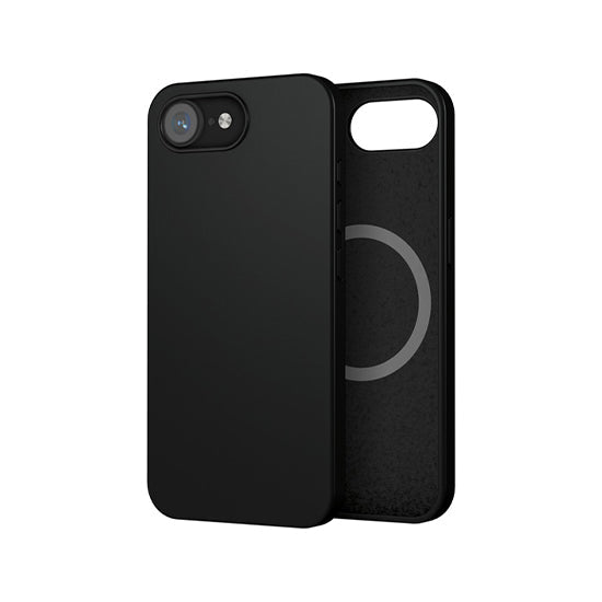 Coque silicone MagSafe iPhone 16e / 17e Noir-0