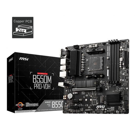 MSI B550M PRO-VDH-0